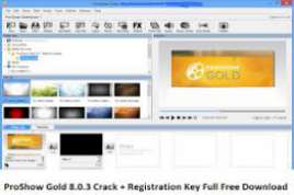Photodex ProShow Gold 8